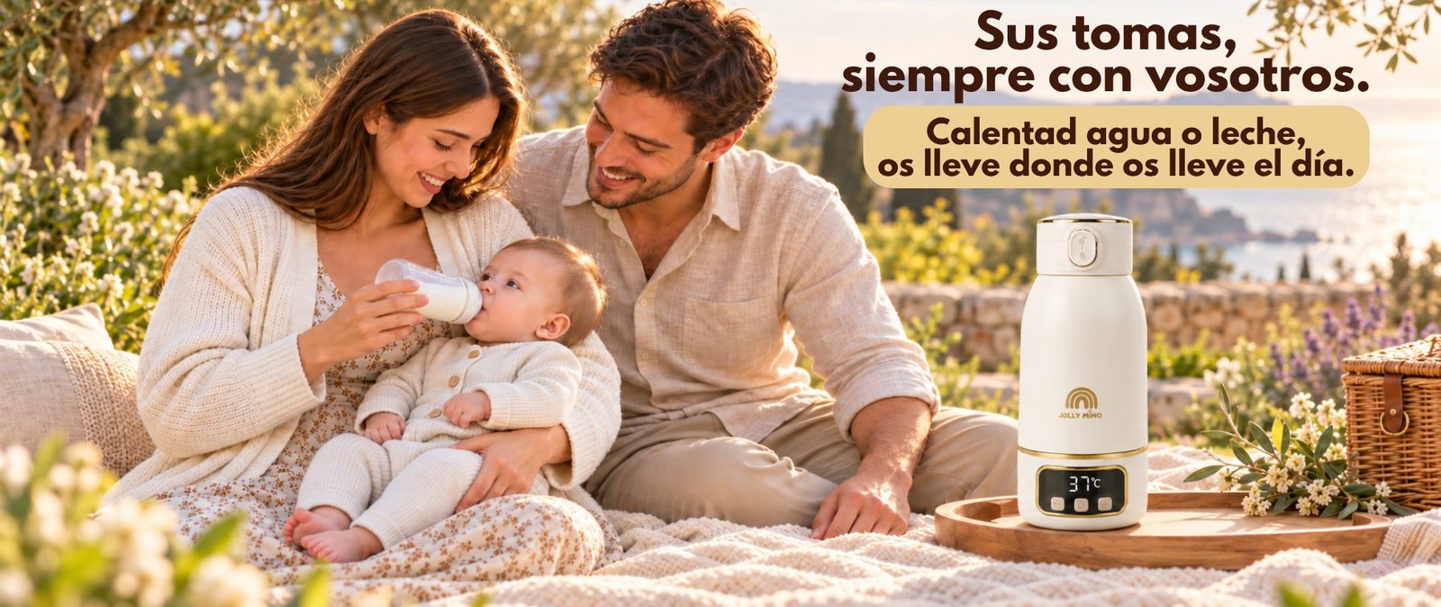 Calientabiberones portátil V2 Jolly Mino