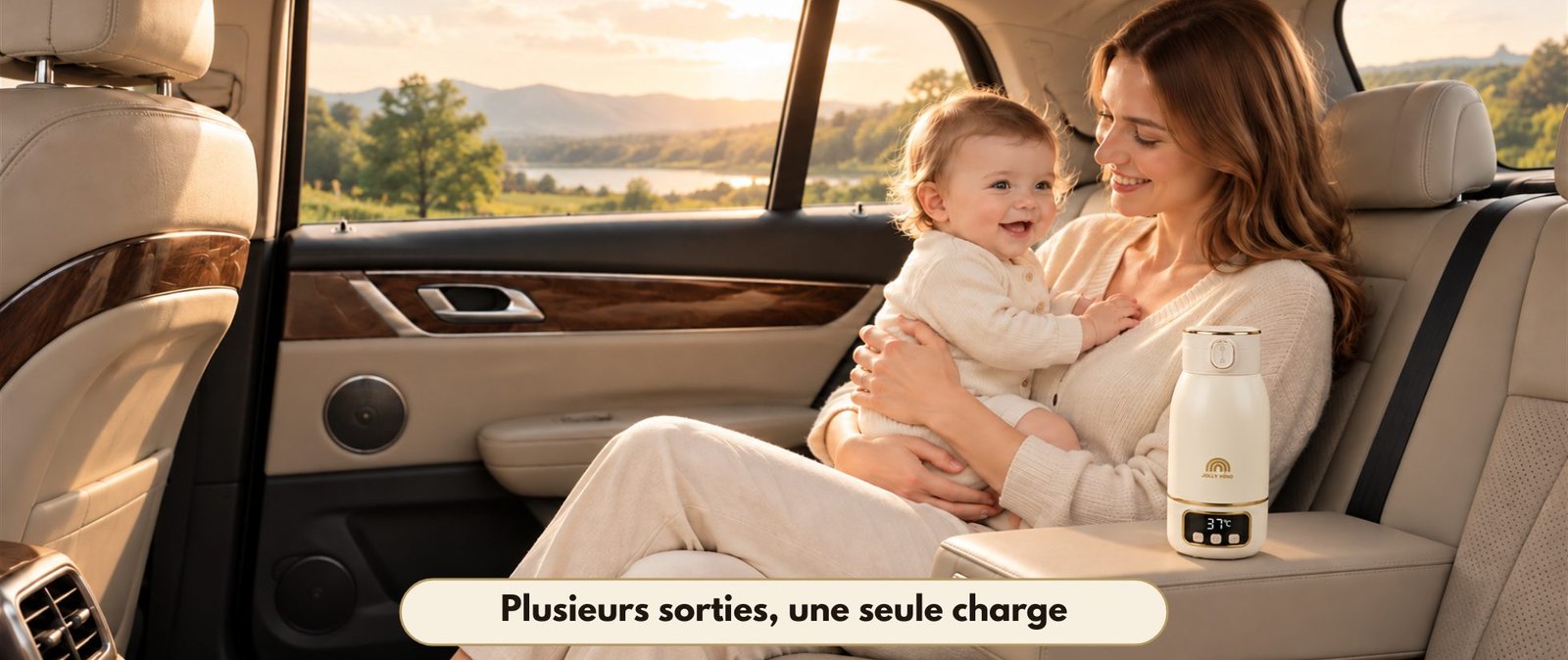 Chauffe-biberon nomade V2 Jolly Mino